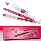 KM-1291 3 in 1 Hair Straightener