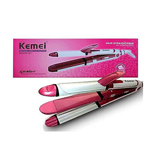KM-1291 3 in 1 Hair Straightener