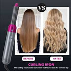 5-in-1 Hot Air Brush – Dry, Style & Volumize in One Tool