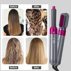 5-in-1 Hot Air Brush – Dry, Style & Volumize in One Tool
