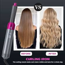 5-in-1 Hot Air Brush – Dry, Style & Volumize in One Tool
