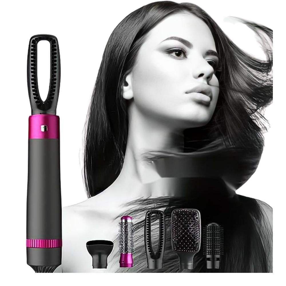 5-in-1 Hot Air Brush – Dry, Style & Volumize in One Tool