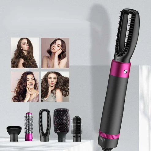 5-in-1 Hot Air Brush – Dry, Style & Volumize in One Tool